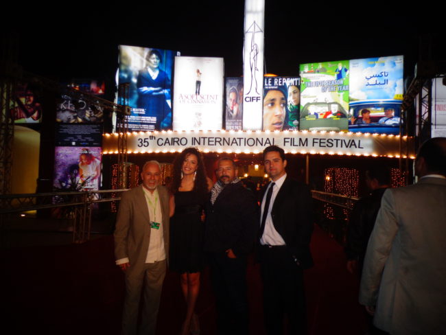 Protagonista Vanessa Di Quattro, Director Andres Rodriguez y Delegados del CNAC