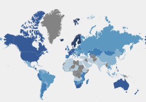 © Fuente: Informe Global de la Brecha de Género del Foro Económico Mundial Texto completo en: http://actualidad.rt.com/sociedad/view/145189-mapa-genero-brecha-mujeres-paises