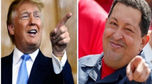 Trump y Chávez