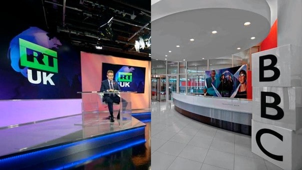 BBC y RT