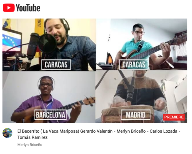 El Becerrito ( La Vaca Mariposa) Gerardo Valentín – Merlyn Briceño – Carlos Lozada – Tomás Ramirez El Becerrito ( La Vaca Mariposa) Gerardo Valentín - Merlyn Briceño - Carlos Lozada - Tomás Ramirez