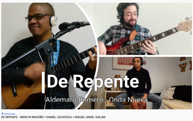 de repente