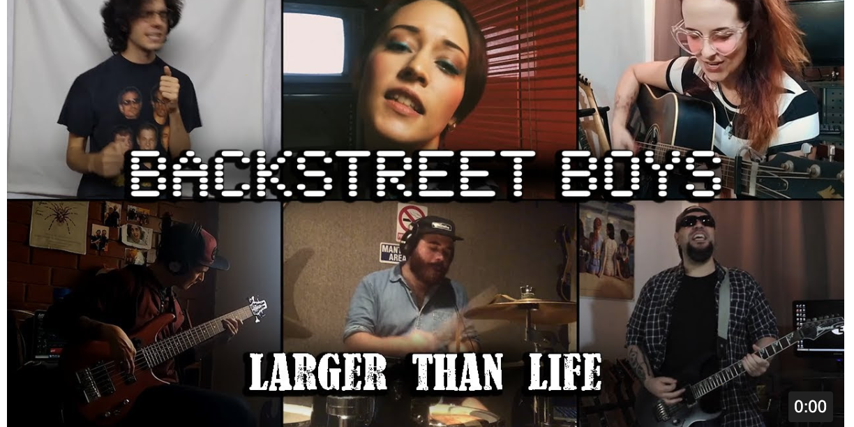Backstreet Boys - Larger Than Life (Rock Cover)