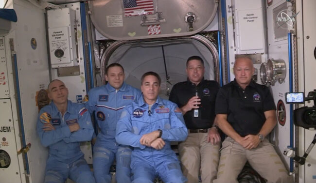 La misión de la NASA y SpaceX