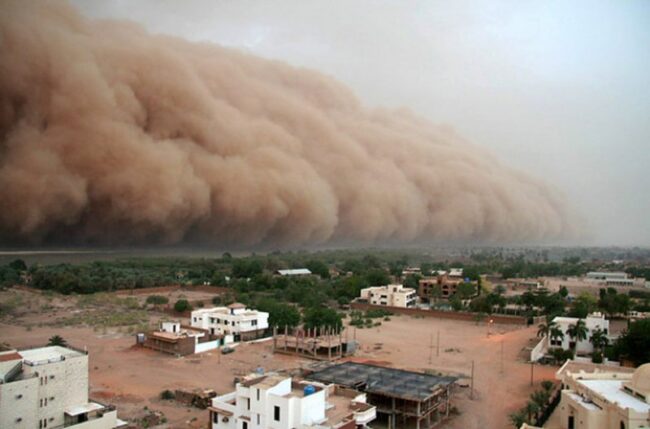 Polvo del Sahara