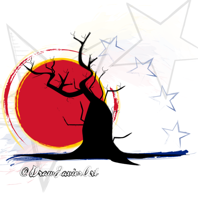 Arbol @DrawJavierArt - @erlinb _ Marzo, 2021 Drawjavierart.com _Seryhumano.com