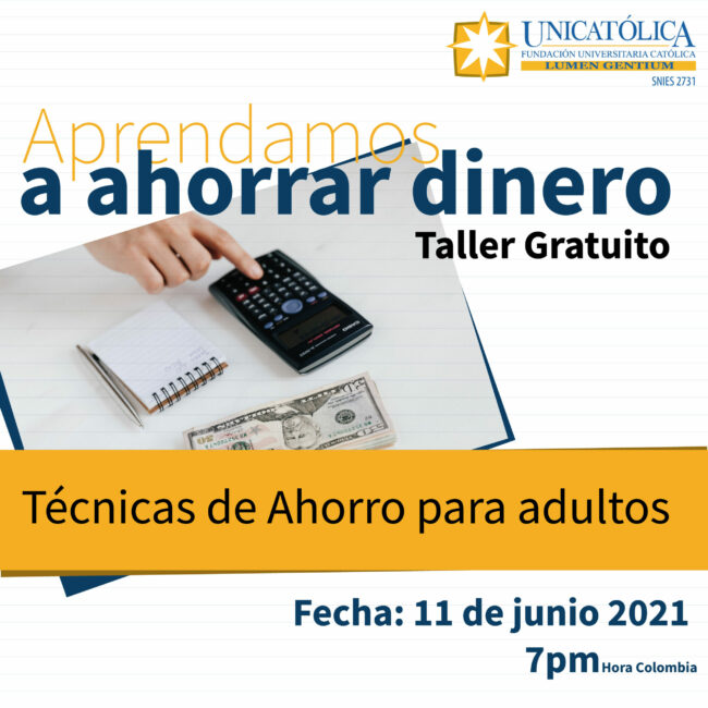 Curso en Línea: "Técnicas de Ahorro para adultos"
